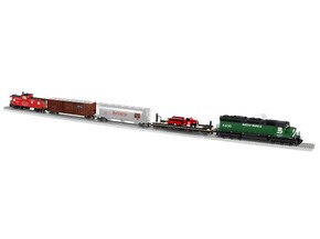 Burlington Northern Hustle Muscle LEGACY Freight Set